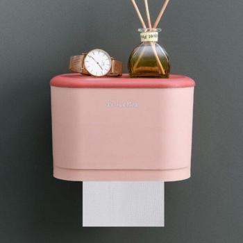 Organizador de Baño: Soporte para Papel y Teléfono