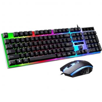 Système HyQ RGB Pro : clavier léger et souris 3D pour consoles