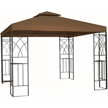 Kenley GRC-250B cubierta 2-Tier Pavilion 3x3m beige