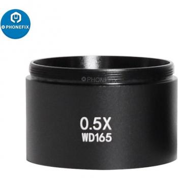 Lentille auxiliaire Barlow 0,7x pour microscope stéréo