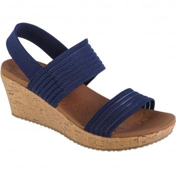 Sandalia Mujer Skechers Beverlee Azul Océano