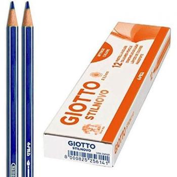 Caja de 12 Lápices Giotto Stilnovo Azul Ultramar