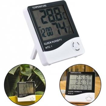 Termómetro Digital con Alarma y Higrómetro