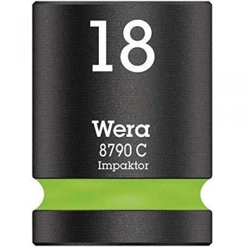 Wera Impaktor 1/2 Drive Hexagon Impact Socket 18mm