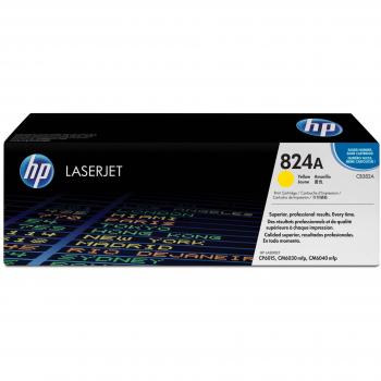 HP 824A Single Pack Yellow Original LaserJet Toner Cartridge