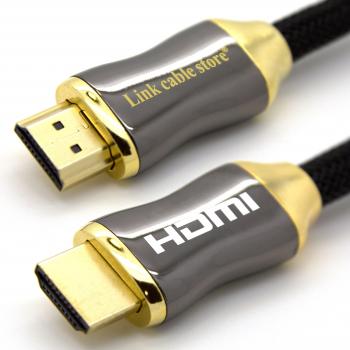 Link Cable Store Orion 2M – HDMI 1.4/2.0 – Ultra HD 4K, HDR, Connecteurs plaqués or