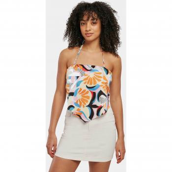 Urban Classics Ladies AOP Satin Top