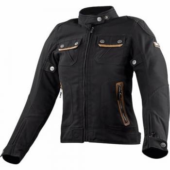 LS2 Bullet Giacca Moto Donna Impermeabile Nero S