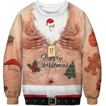 Pull de Noël 3D pour Hommes et Femmes