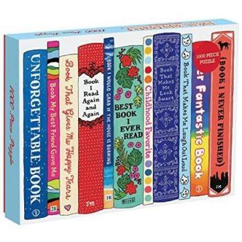Ideal Bookshelf : Universal 1000 Piece Puzzle, by Galison
