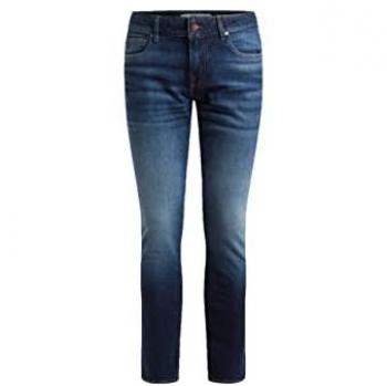 Jeans Skinny Guess Chris Uomo Blu 5 Tasche M2YA27D4Q41
