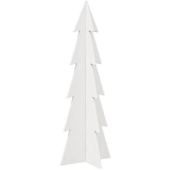 Décor de Noël en Bois 112 cm – Sapin Blanc (vidaXL)