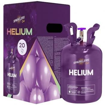 Bonbonne d'hélium pour anniversaires et mariages (0,14m3)