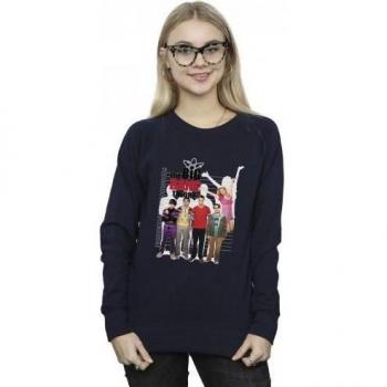 Felpa IQ Group The Big Bang Theory blu navy