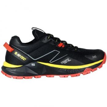 Sapatilha HI‑TEC Geo Tempo Trail – Versão Negra para Homens