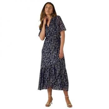 Sally's Silk Wrap Dress