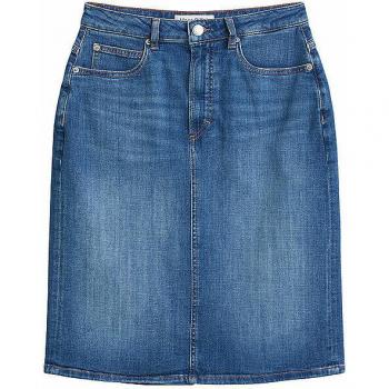 Marc O'Polo Damen Jeansrock Jeansblau (Knit-Mix), 26