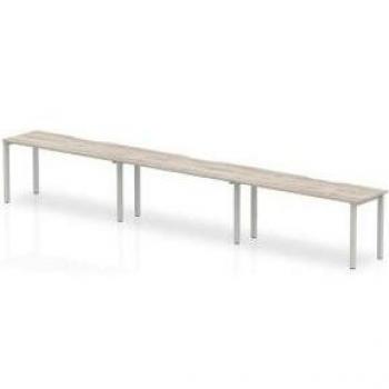 Evolve Plus 1600mm Single Row 3 Person Desk