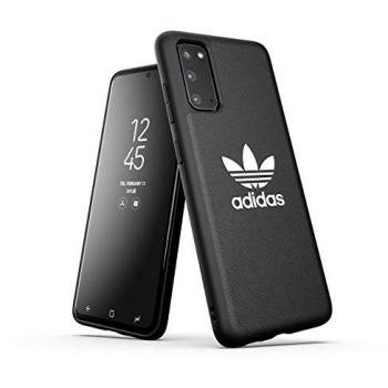 Adidas Galaxy S20 Back Cover Zwart Leer