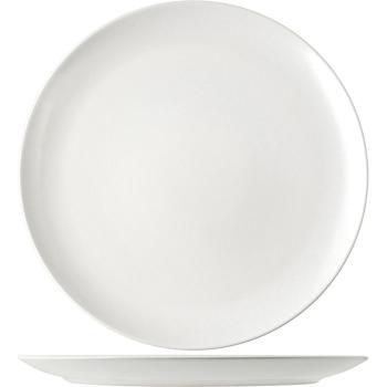 Plato Blanco Redondo 32 cm H&H Denver