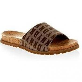 Sandalias Planas DKNY Gris/Marrón Talla 9.5 US