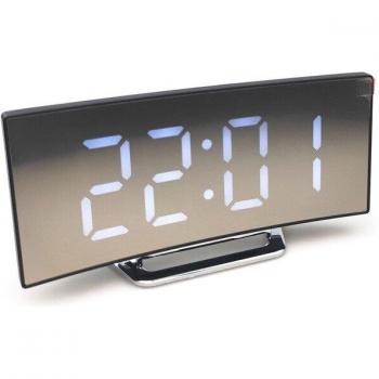 Despertador Digital Verde Curvo 7”