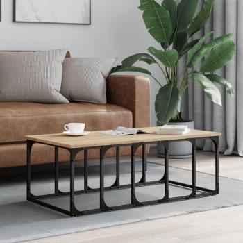 Sonoma Oak Engineered Wood Coffee Table 100x50x35.5 cm