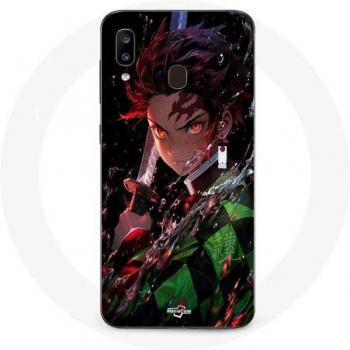 Coque Samsung Galaxy A20 édition spéciale “Demon Slayer” – Tanjiro animé