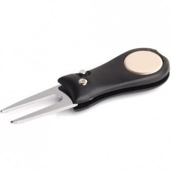 2x Outil de réparation de divots Switchblade avec nettoyeur de rainures et marqueur de balle
