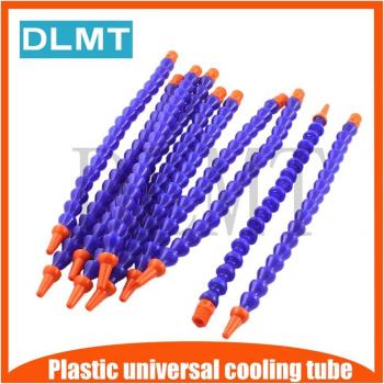 10PCS 1/4 30cm Adjustable Coolant Hose with Nozzle