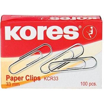 Kores Trombons Métalliques 33 mm – Ensemble de 100