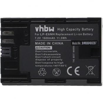 Source d’énergie Li‑ion 7,2 V 1600 mAh – Blackmagic Pocket Cinema 4K