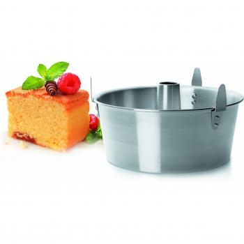 Ibili 25 cm Angel Food Silicone‑Free Aluminium Tray – Part 787800 – Detachable Centre