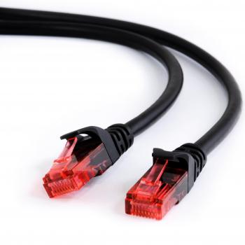 5m Ethernet Patchkabel RJ45 – Gigabit (Cat 5 bis Cat 8), schwarz