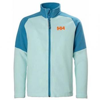 Helly Hansen JR Daybreaker 2.0 Veste Polaire Mixte Enfant, Blue Tint, FR : XL (Taille Fabricant : 16 ans)