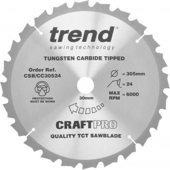 Trend CRAFTPRO Mitre Saw Blade 305mm