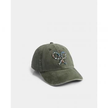 Gorro Silbon Raqueta Verde Hombre