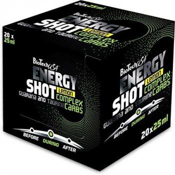 BioTechUSA Lemon Power Shot – 20 Small 25 ml Vials