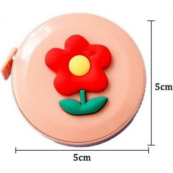 12PCs 1.5M Cute Double-Sided Tape Measure