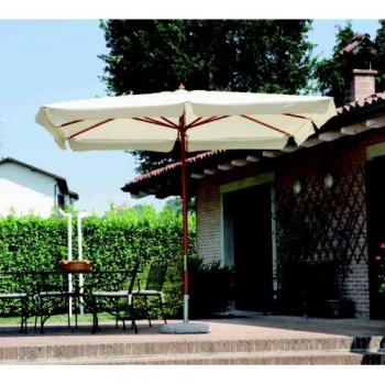 Ombrellone Serie Standard 3x2 m – Stile Legno Ecru