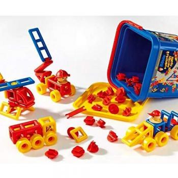 Mobil‑Set Plastik 256 – 86 Teile für kreatives Bauen