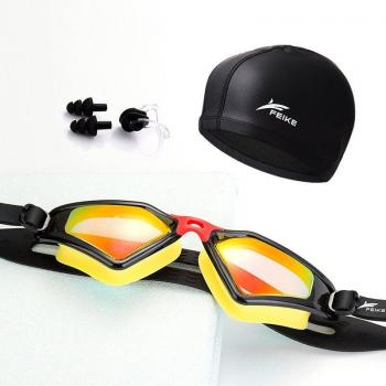 Set 4 Pairs de Lunettes de Natation pour Hommes & Femmes – Haute Résolution