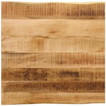 VidaXL Solid Wood Live Edge Table Top 40x40x3.8 cm
