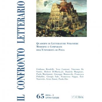 Il confronto letterario. Quaderni di letterature straniere moderne e comparate dell'università di Pavia