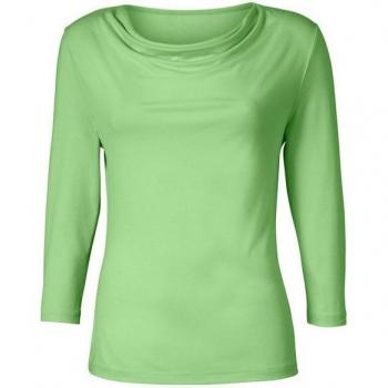 T-shirt souple Helline pour femme col bénitier 3/4