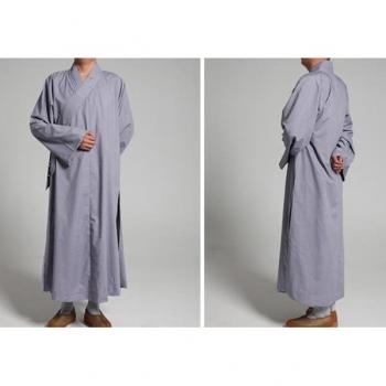 Vestido de Meditación Unisex en Color Gris