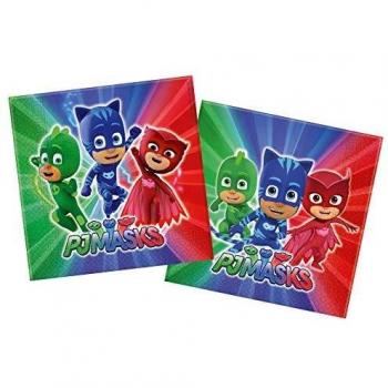 Tovaglioli Party PJ Masks 33x33 cm