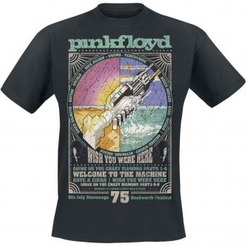 T‑Shirt Noir Pink Floyd – Tracklist WYWH, Tailles S à XL