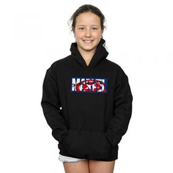 Kids Sentinel of Liberty Logo Hoodie – Black (5‑6 Years)