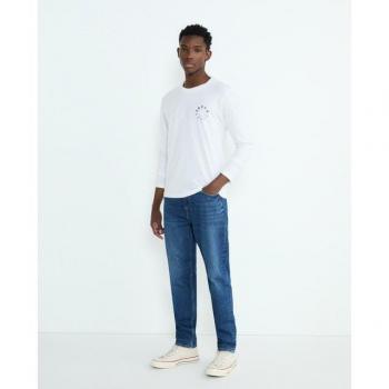 Jack & Jones Warrior Camiseta Manga Larga Blanco Suave